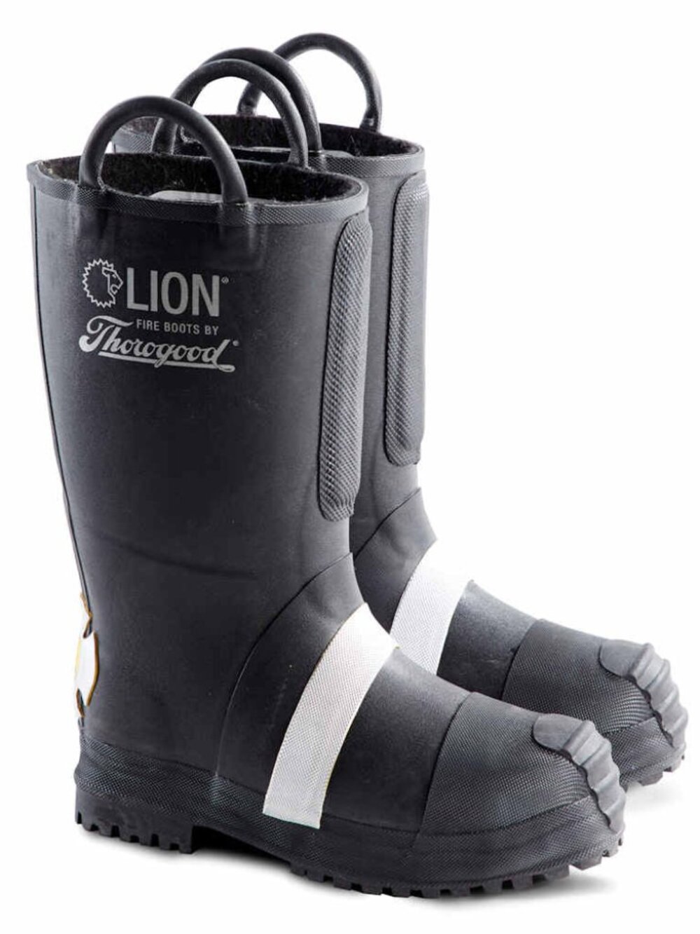 NWT THOROGOOD 507-6003 HellFire Women SIZE 5 14" Pull-On Rubber Structural Boot